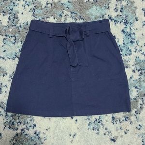 🔊Francesca's- Navy Blue Mini Skirt